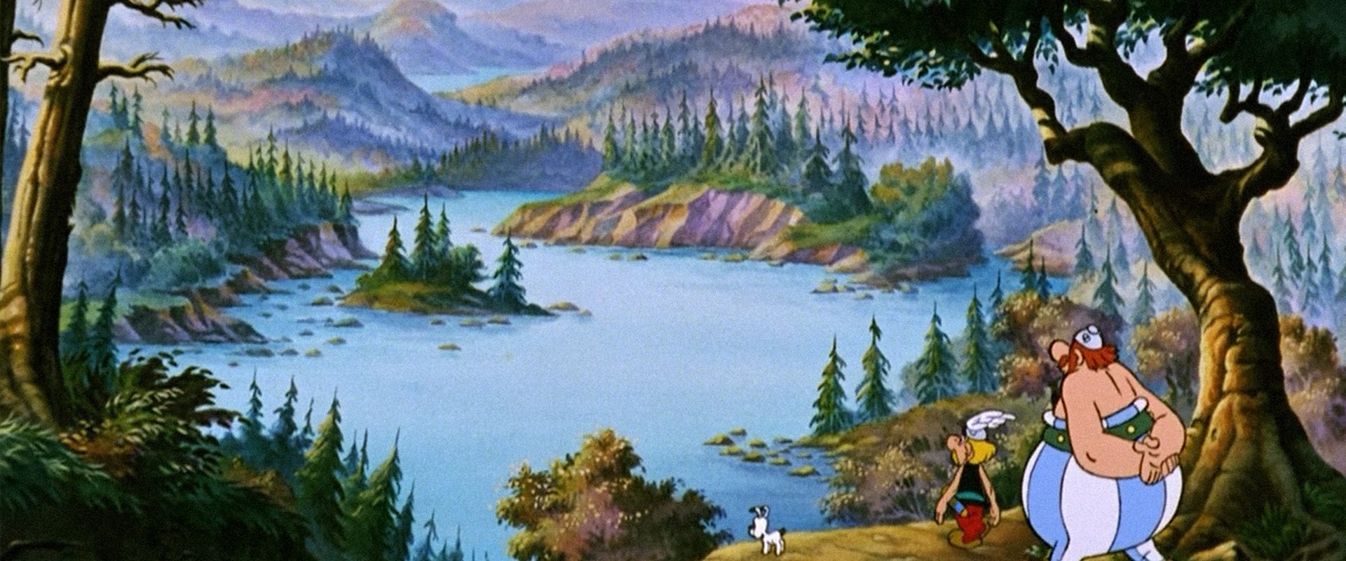 Asterix Conquers America backdrop