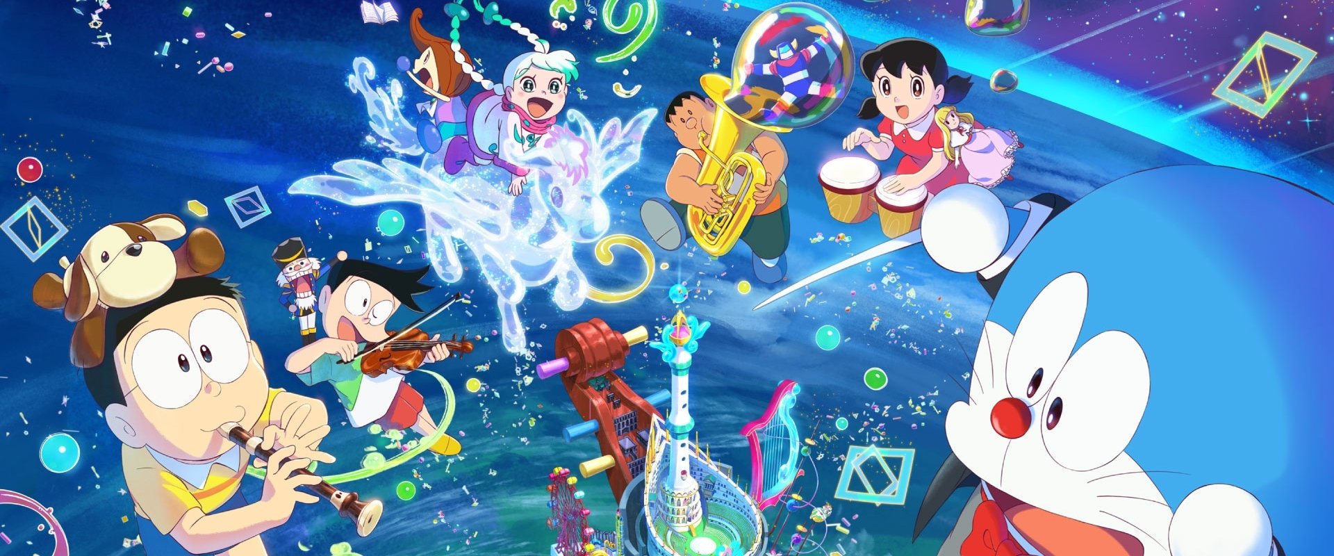 Doraemon the Movie: Nobita's Earth Symphony backdrop