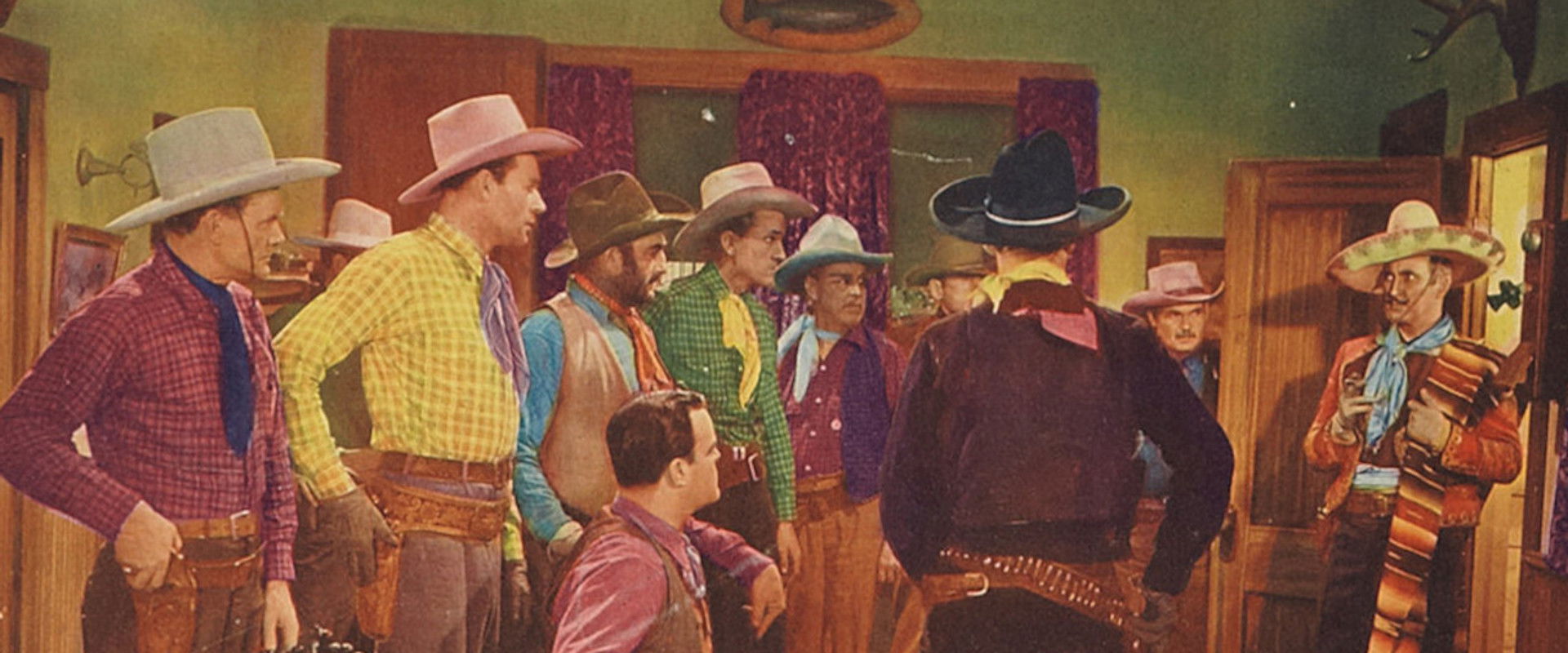 Two Gun Justice backdrop