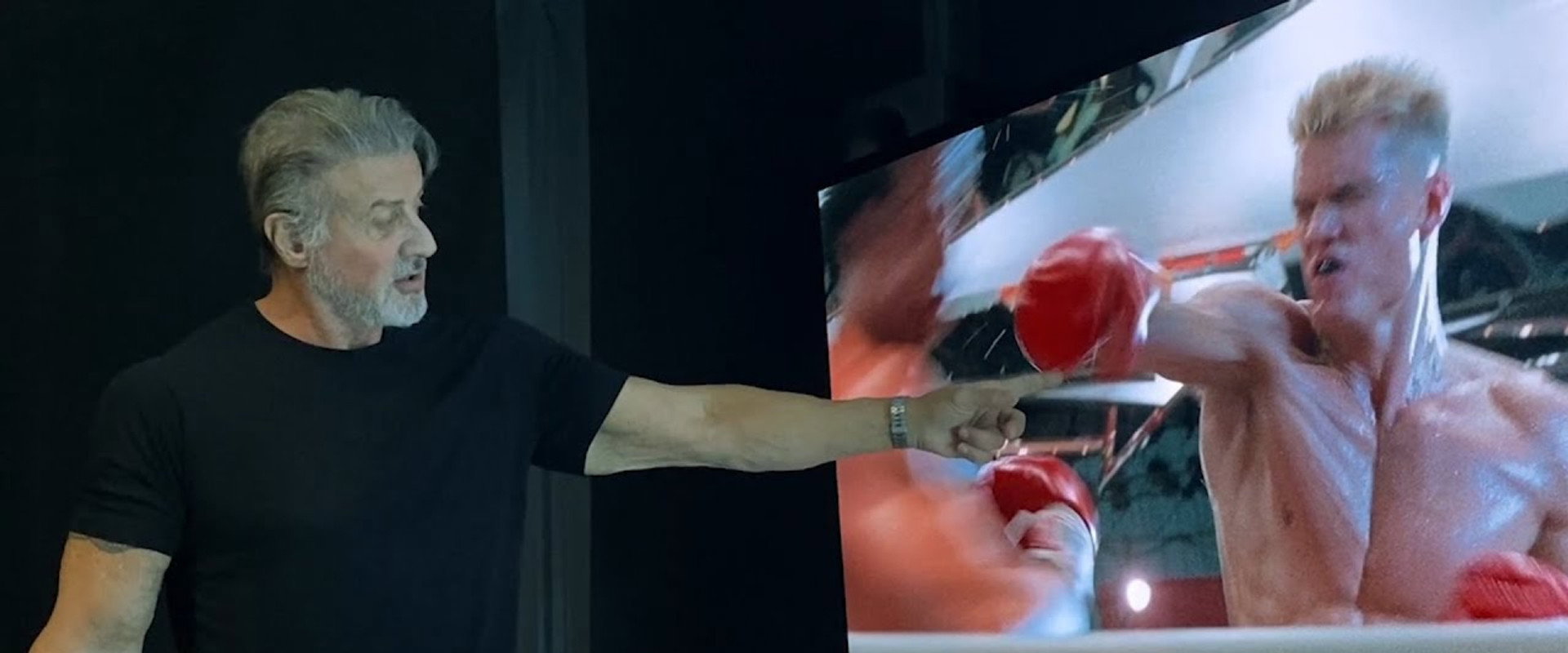 The Making of 'Rocky vs. Drago' backdrop