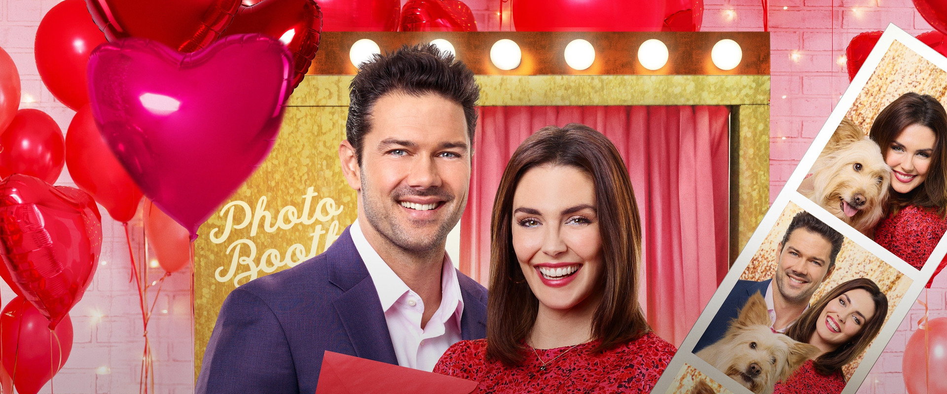 Matching Hearts backdrop