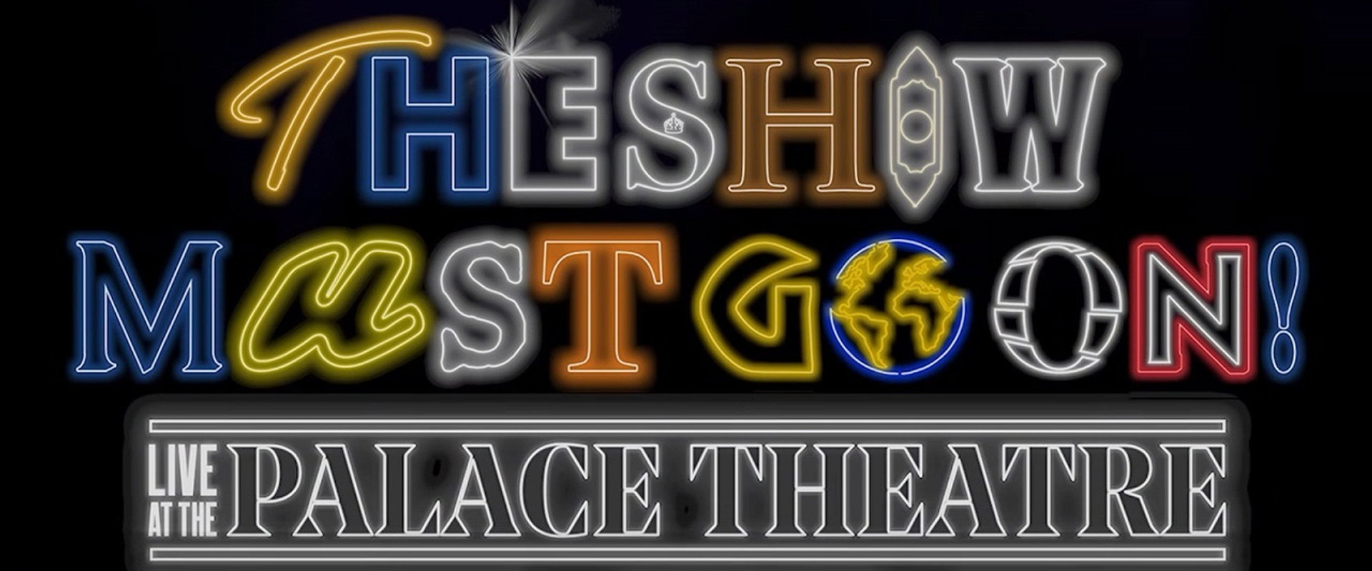 The Show Must Go On! - Live at the Palace Theatre backdrop
