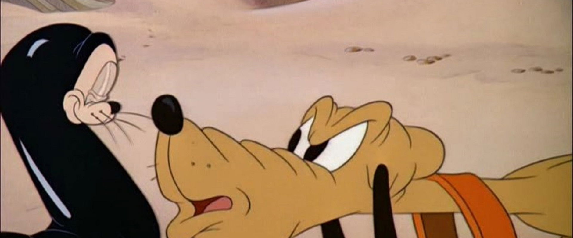 Pluto's Playmate backdrop