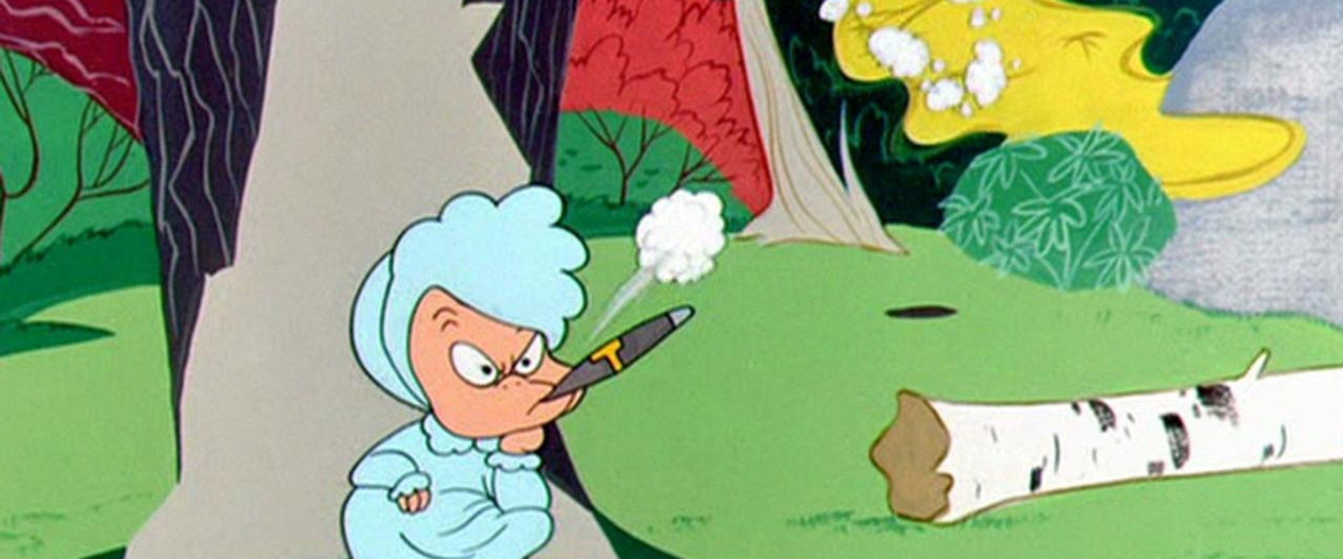 Baby Buggy Bunny backdrop