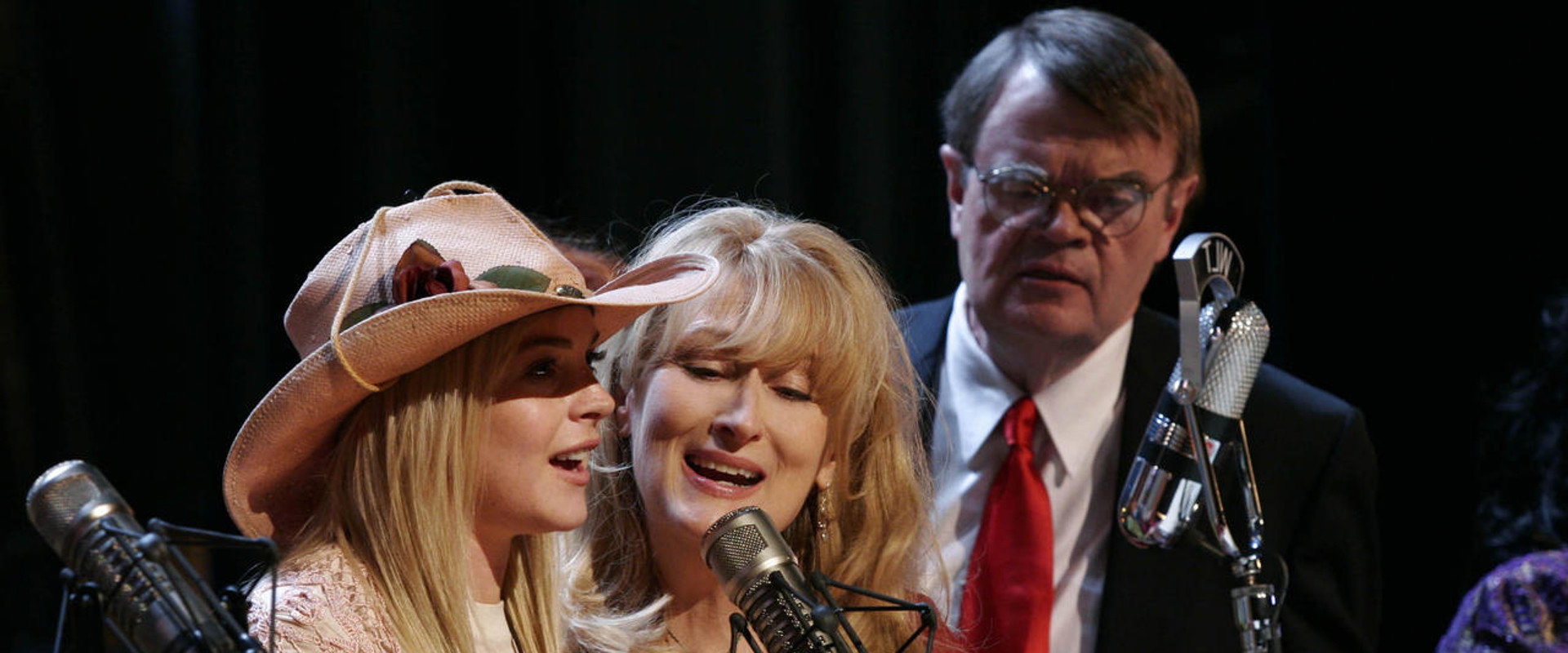 A Prairie Home Companion backdrop