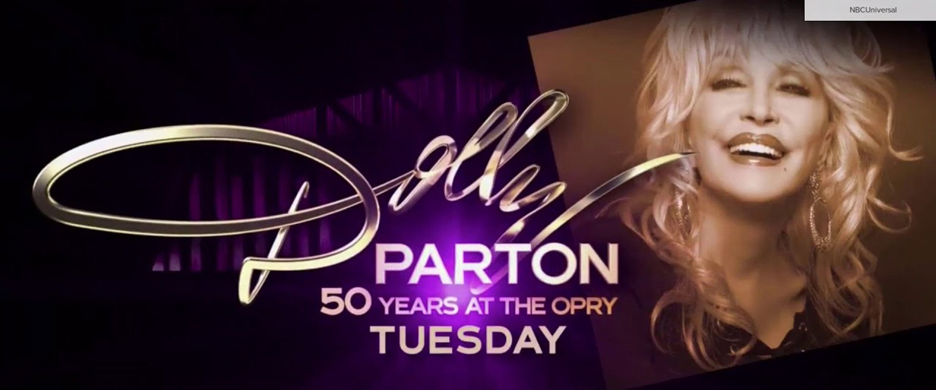 Dolly Parton: 50 Years At The Opry backdrop
