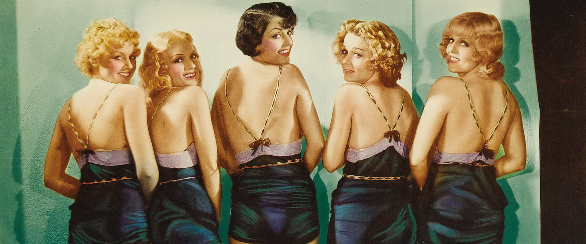 Footlight Parade backdrop