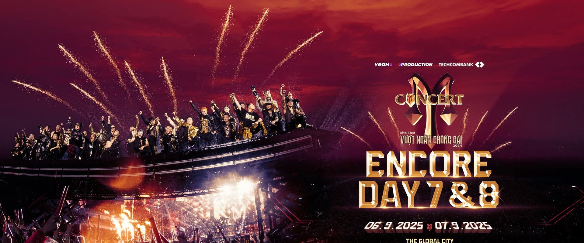 Concert Anh Trai Vượt Ngàn Chông Gai Encore Day 7 & 8 backdrop