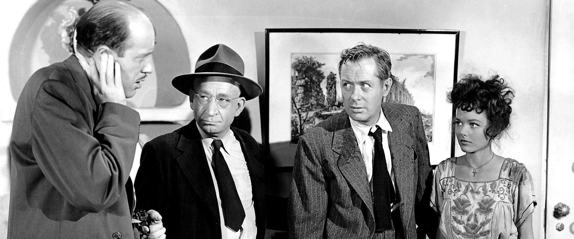 Ride the Pink Horse backdrop