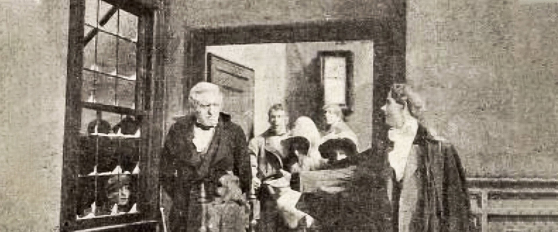A Christmas Carol backdrop