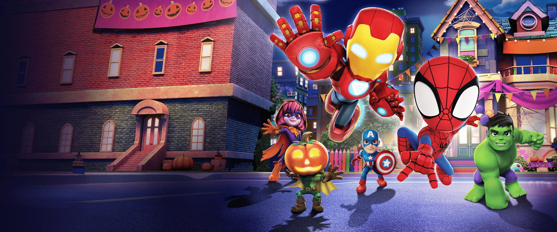Spidey and the Avengers: Halloween Team-Up! backdrop