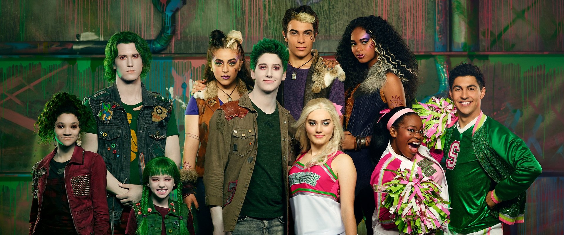 Z-O-M-B-I-E-S 2 backdrop