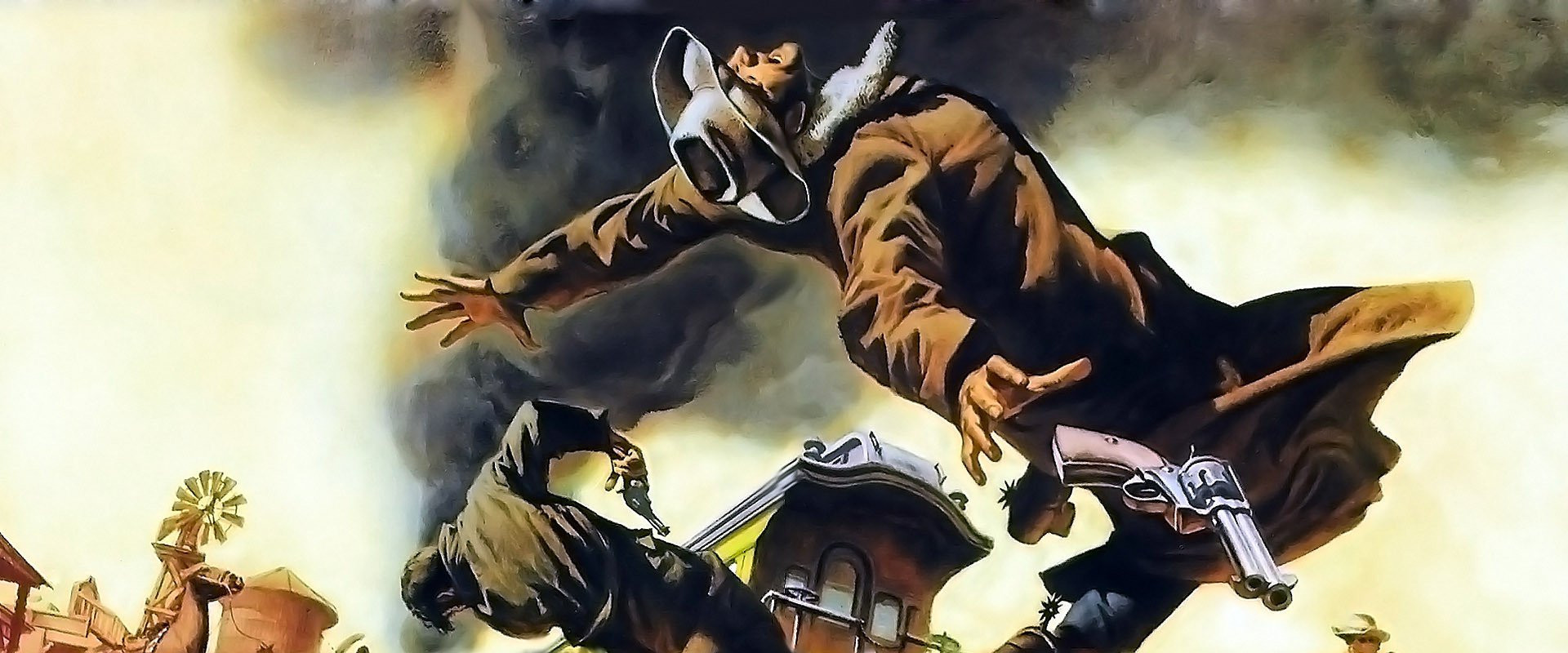 Once Upon a Time in the West backdrop