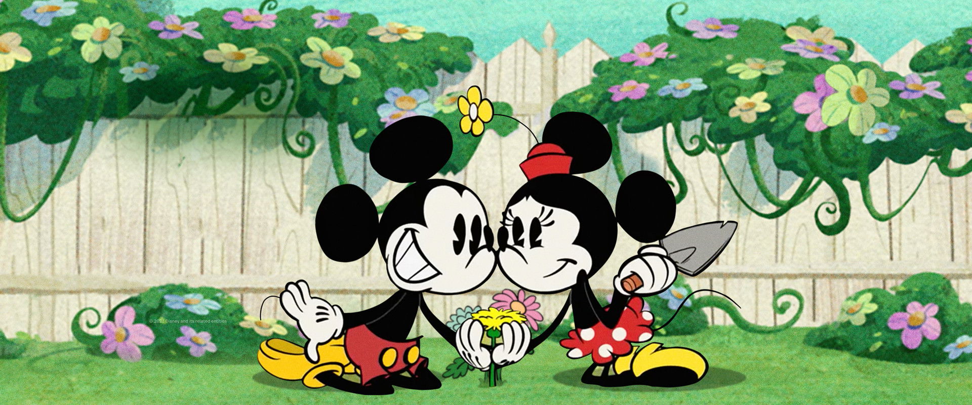 The Wonderful Spring of Mickey Mouse backdrop
