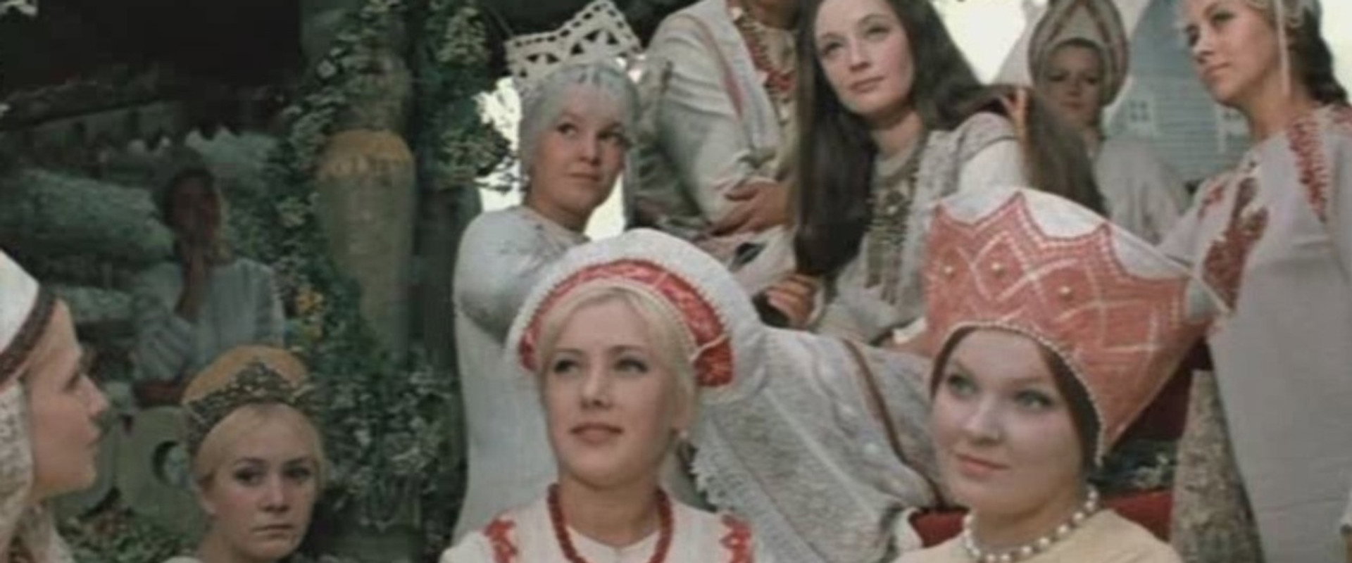 The Snow Maiden backdrop