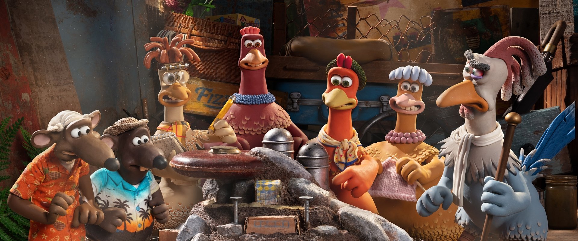 Chicken Run: Dawn of the Nugget backdrop