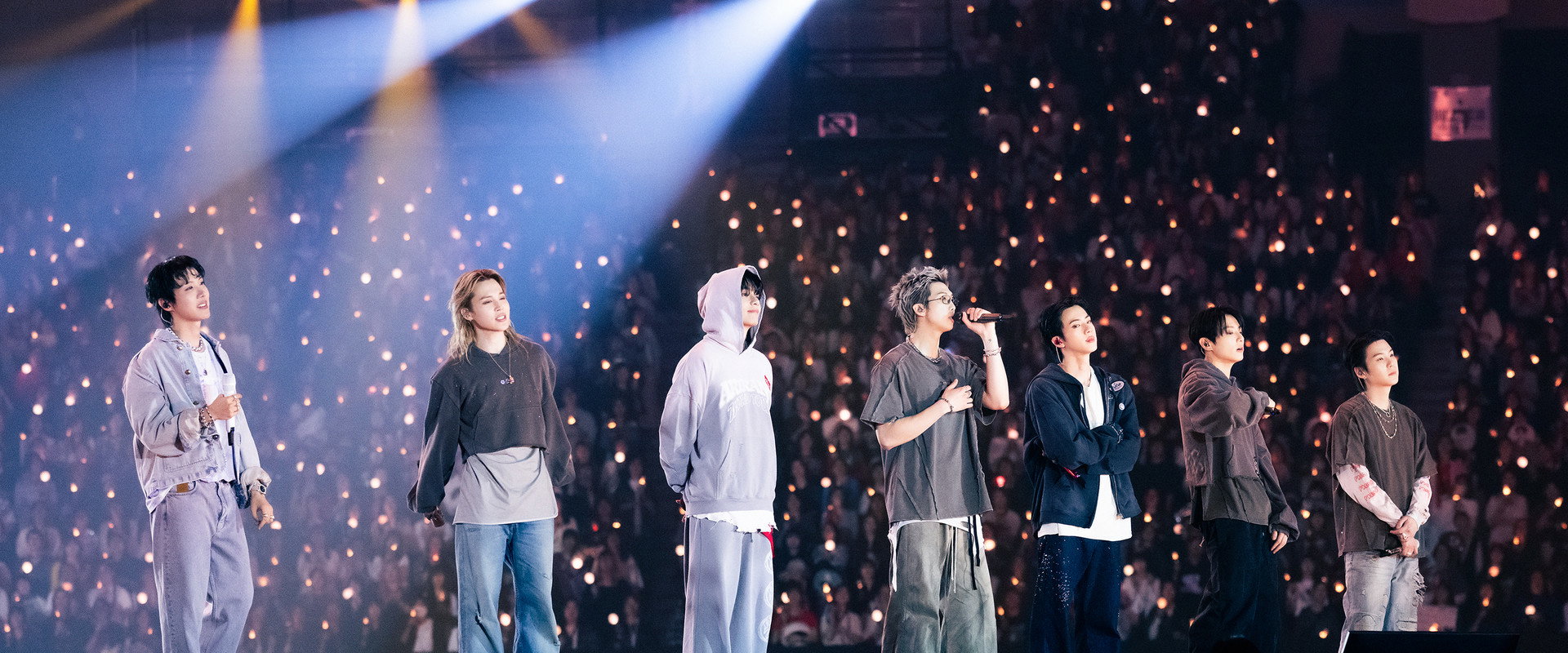 BTS WORLD TOUR [ARIRANG] in São Paulo backdrop