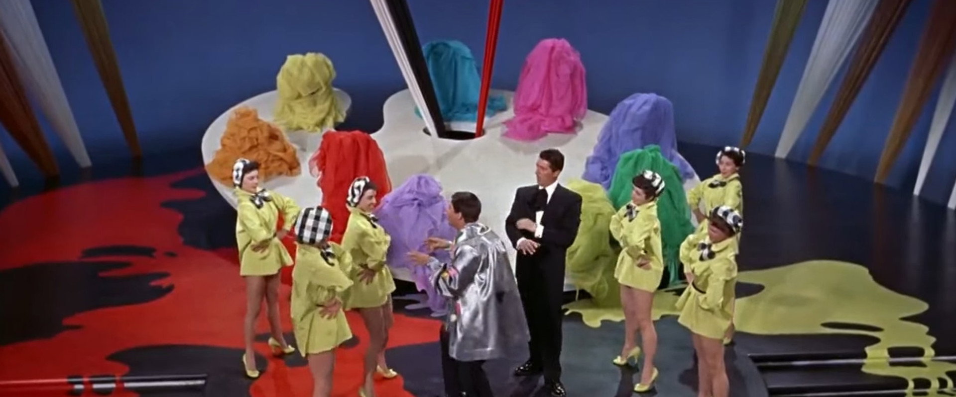 Artists and Models backdrop