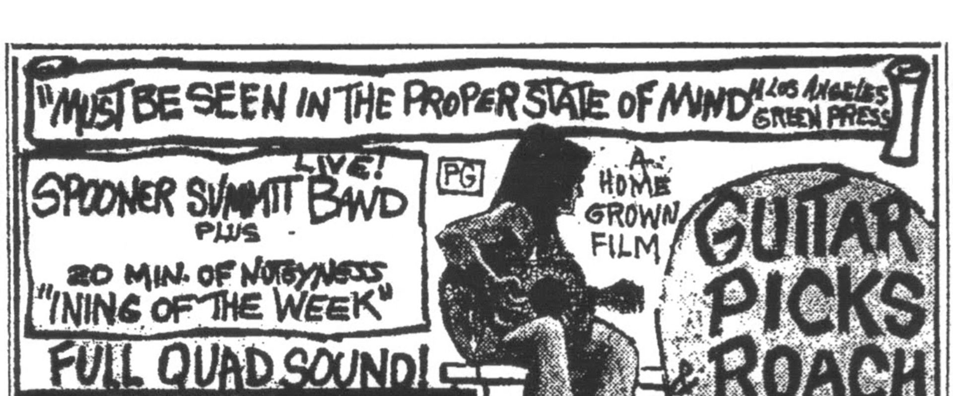 Guitar Picks and Roach Clips backdrop