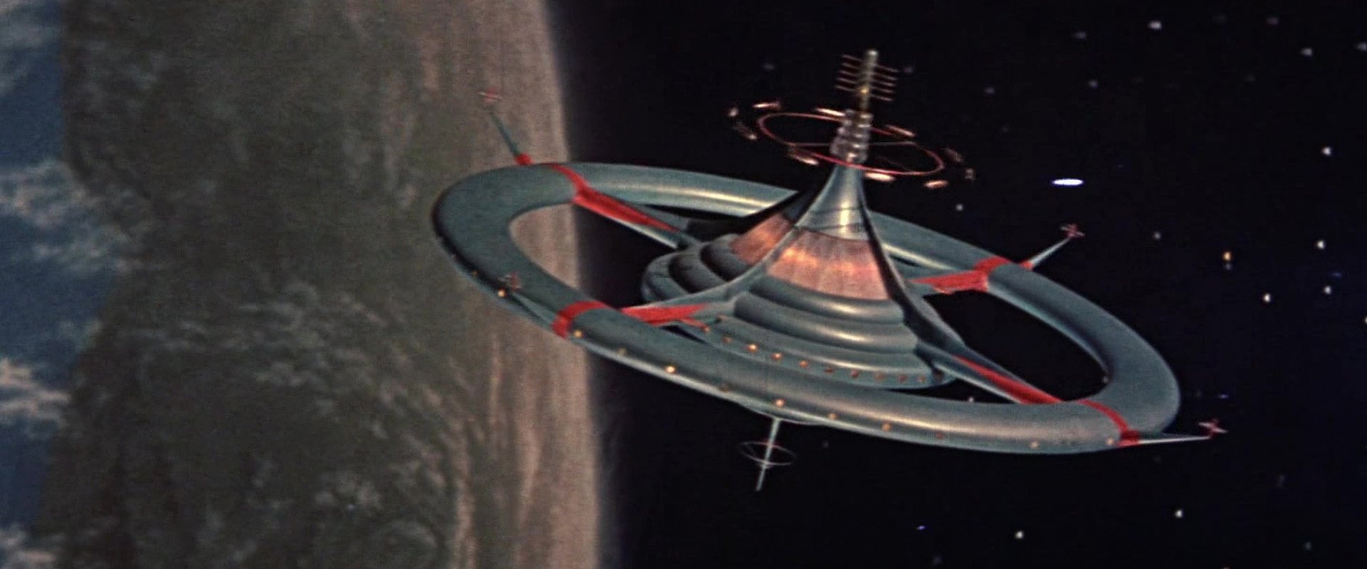 Battle in Outer Space backdrop