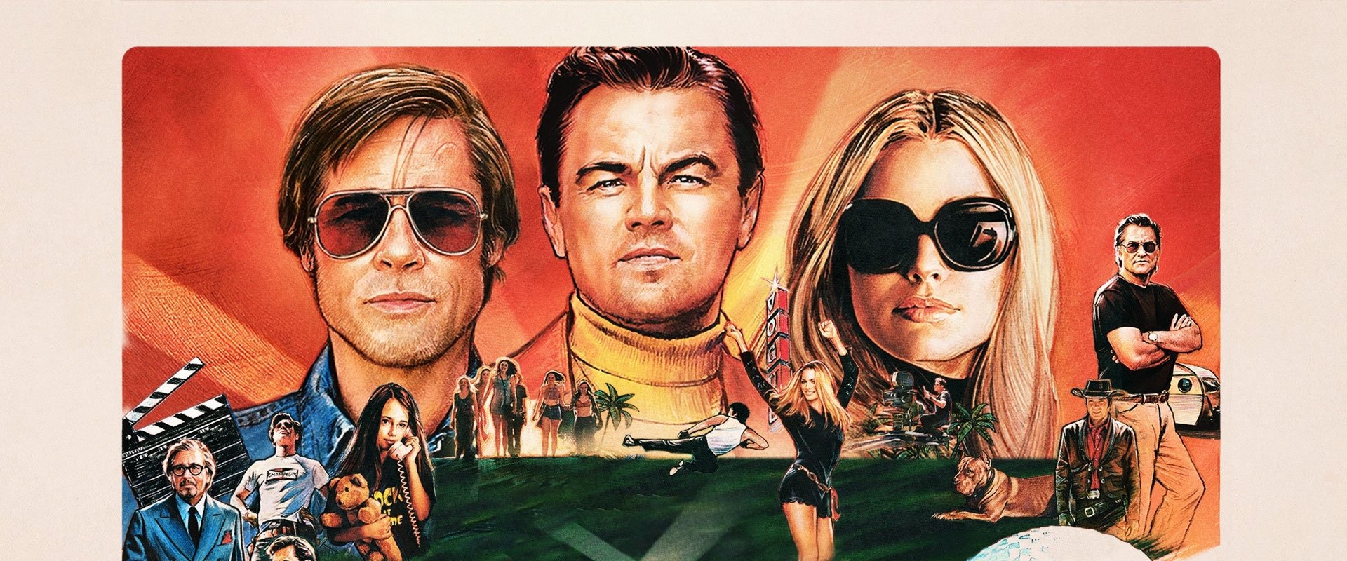 Once Upon a Time... in Hollywood backdrop