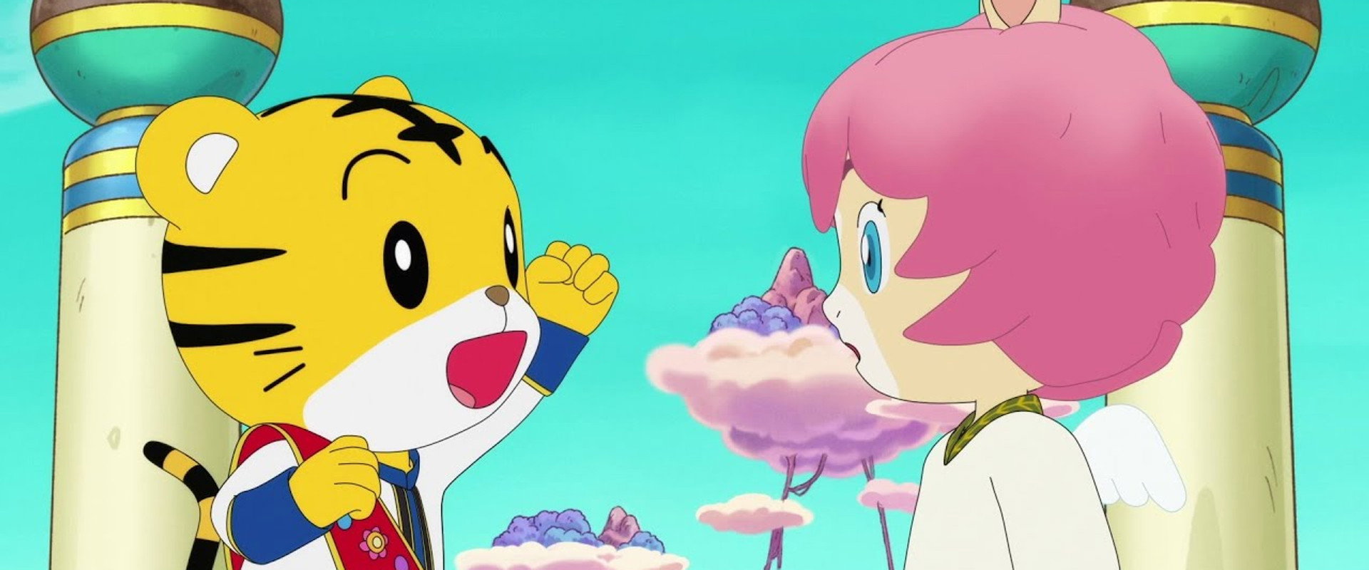 Shimajiro and the Prince of Glittering Kingdom backdrop