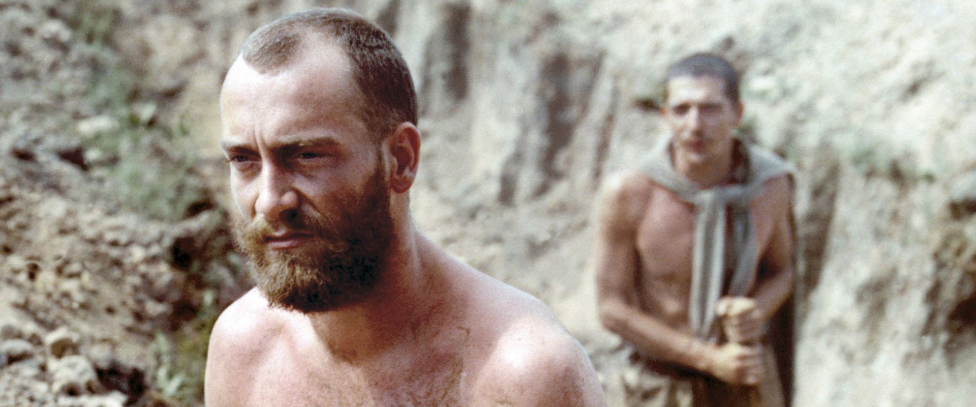 The Woman and the Stranger backdrop