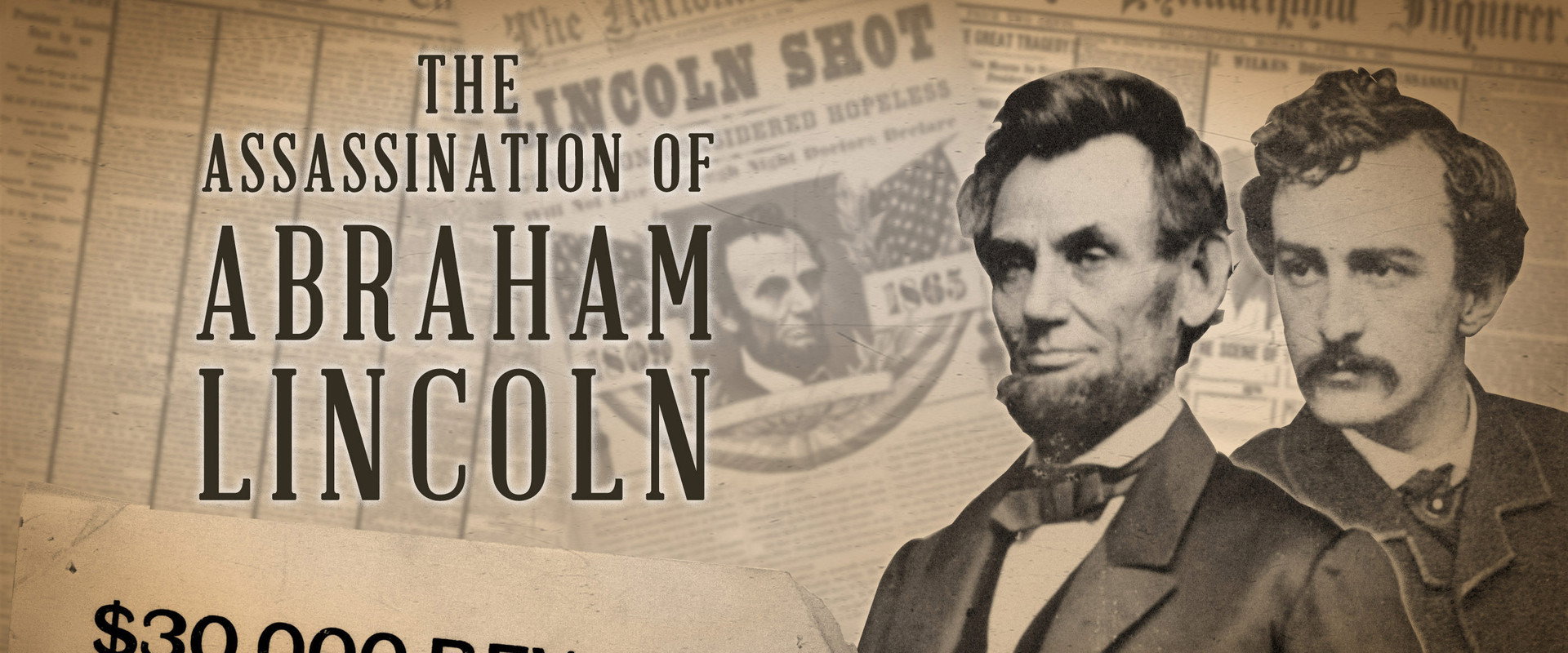 The Assassination of Abraham Lincoln backdrop