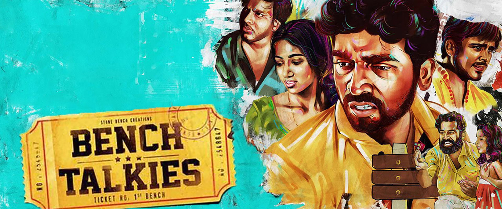 Bench Talkies backdrop