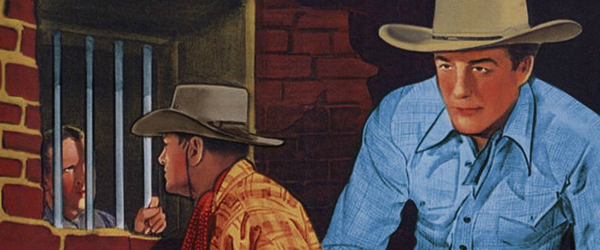 The Lone Rider in Cheyenne backdrop