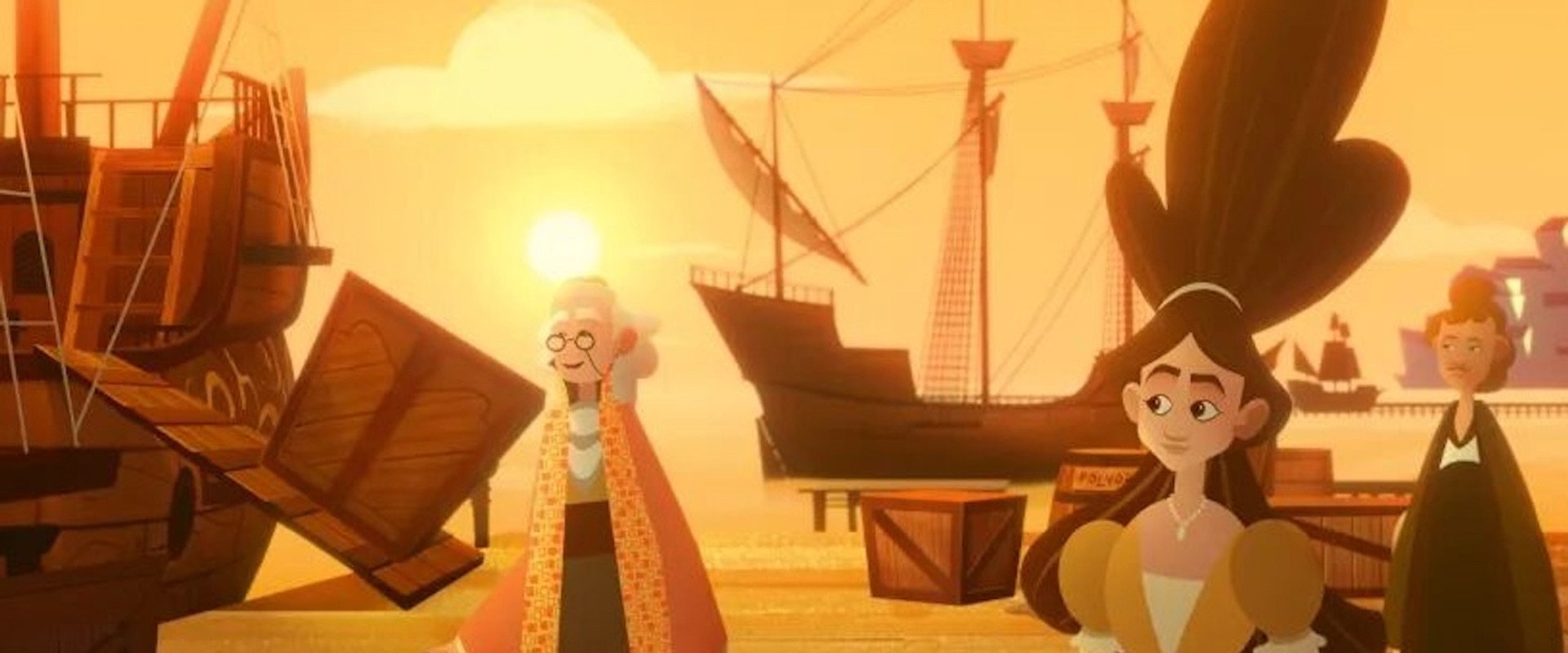 Amadeo and the Hypothetical New World backdrop