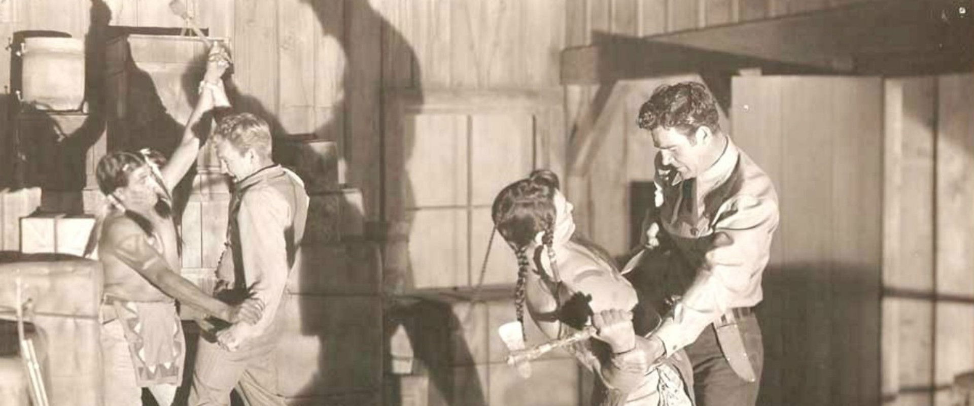 The Plunderers backdrop