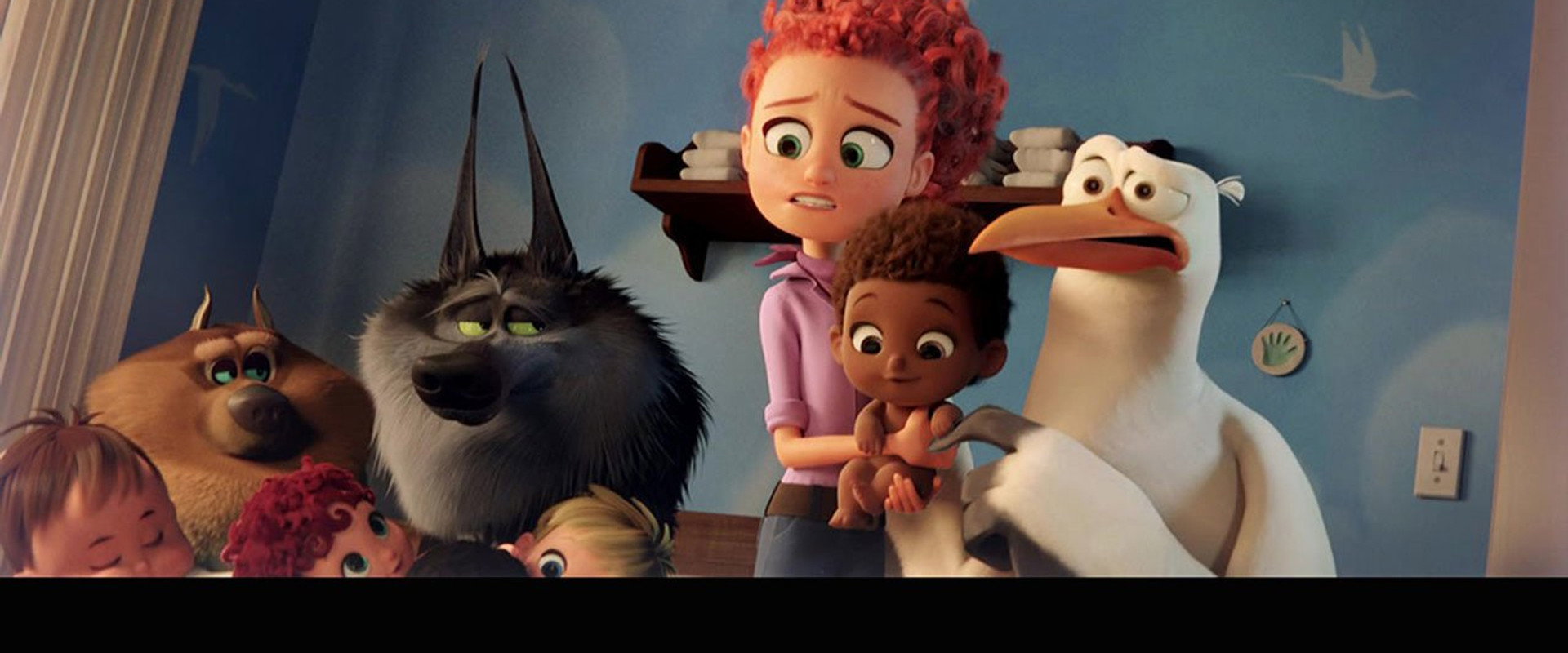 Pigeon Toady's Guide to Your New Baby backdrop