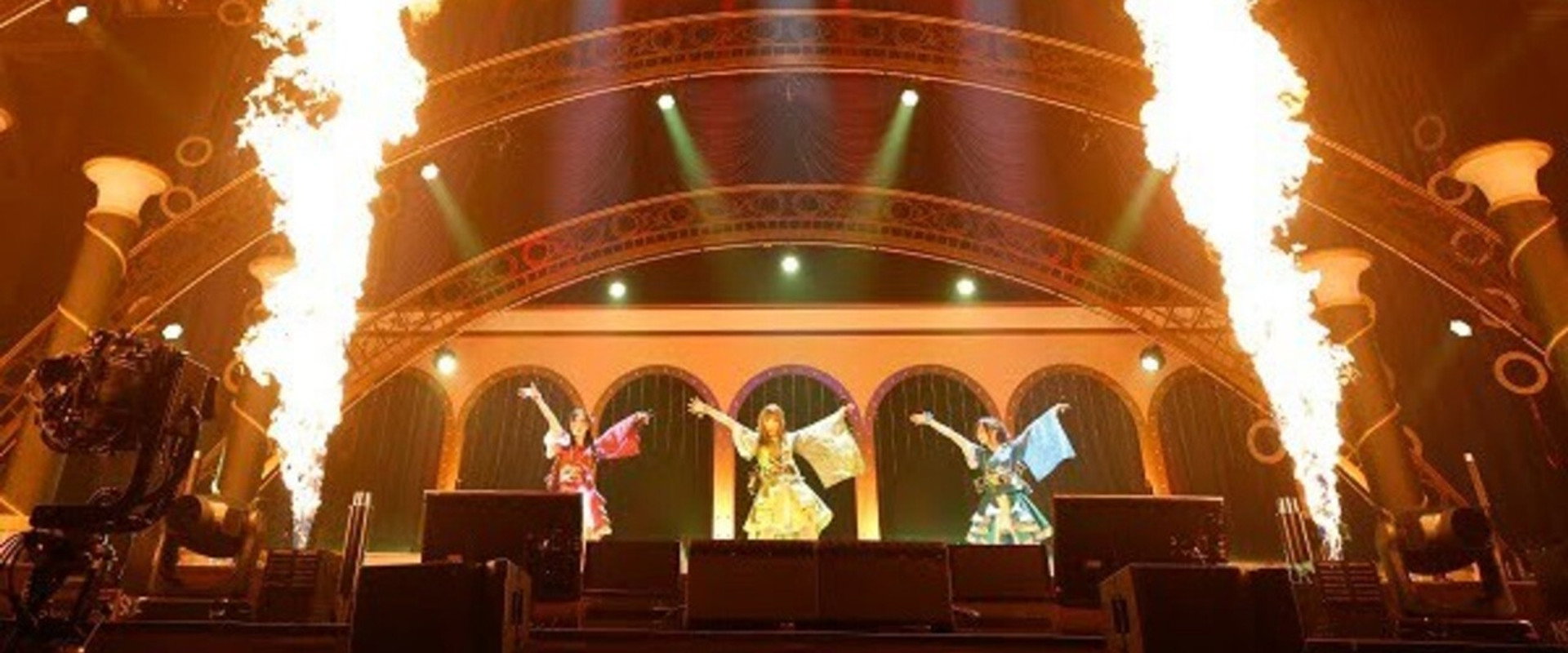 THE IDOLM@STER New Year Live!! Hatsuboshi Enbu backdrop