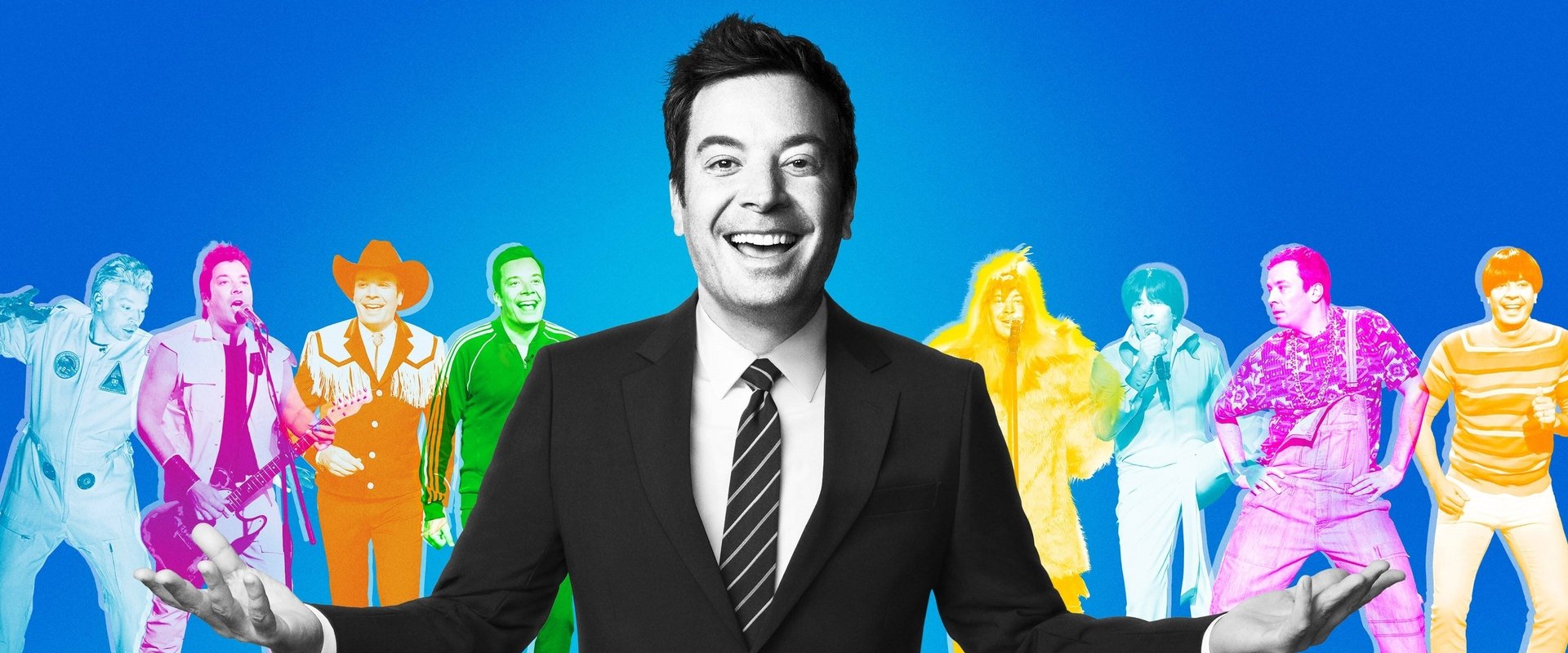 The Tonight Show Starring Jimmy Fallon: 10th Anniversary Special backdrop