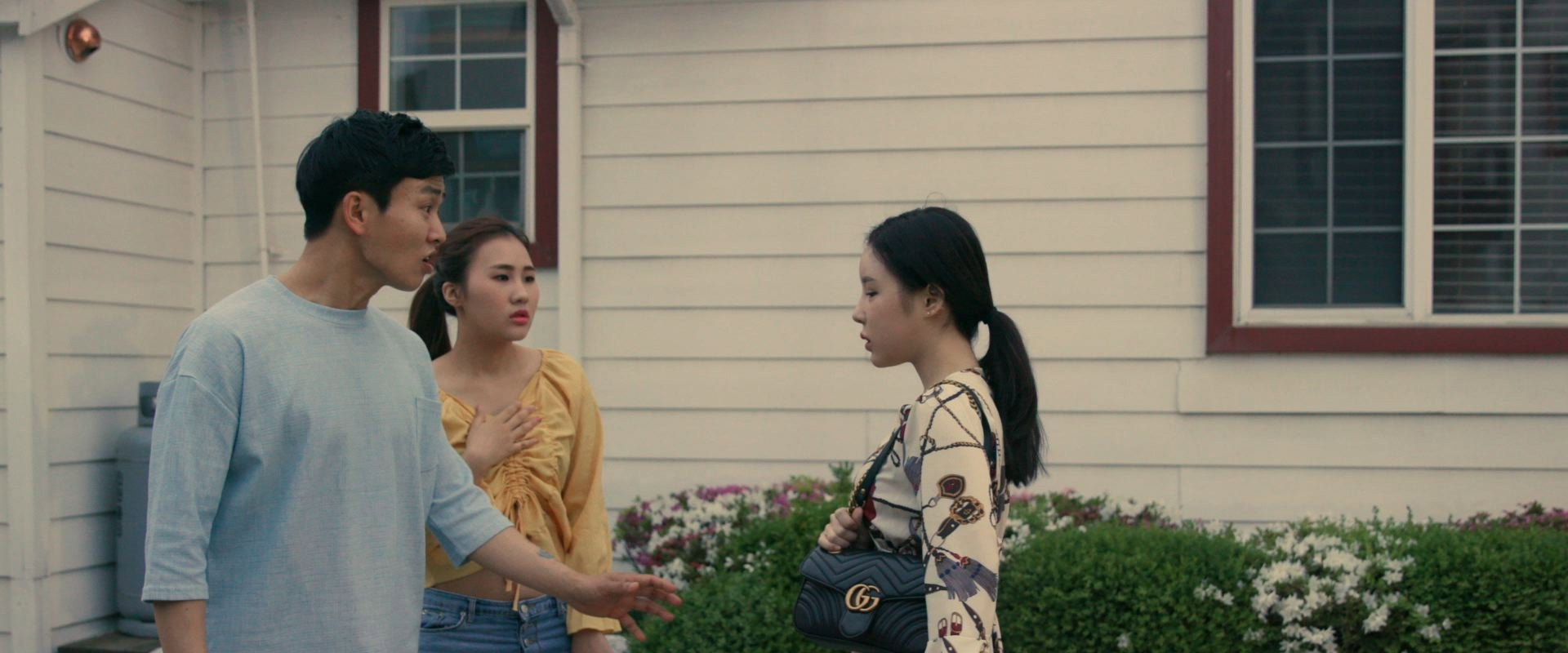 Bosomy Younger Sister backdrop