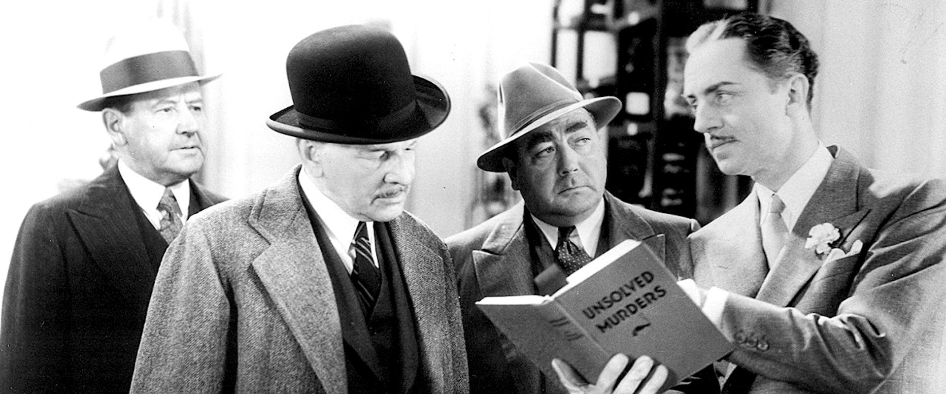 The Kennel Murder Case backdrop