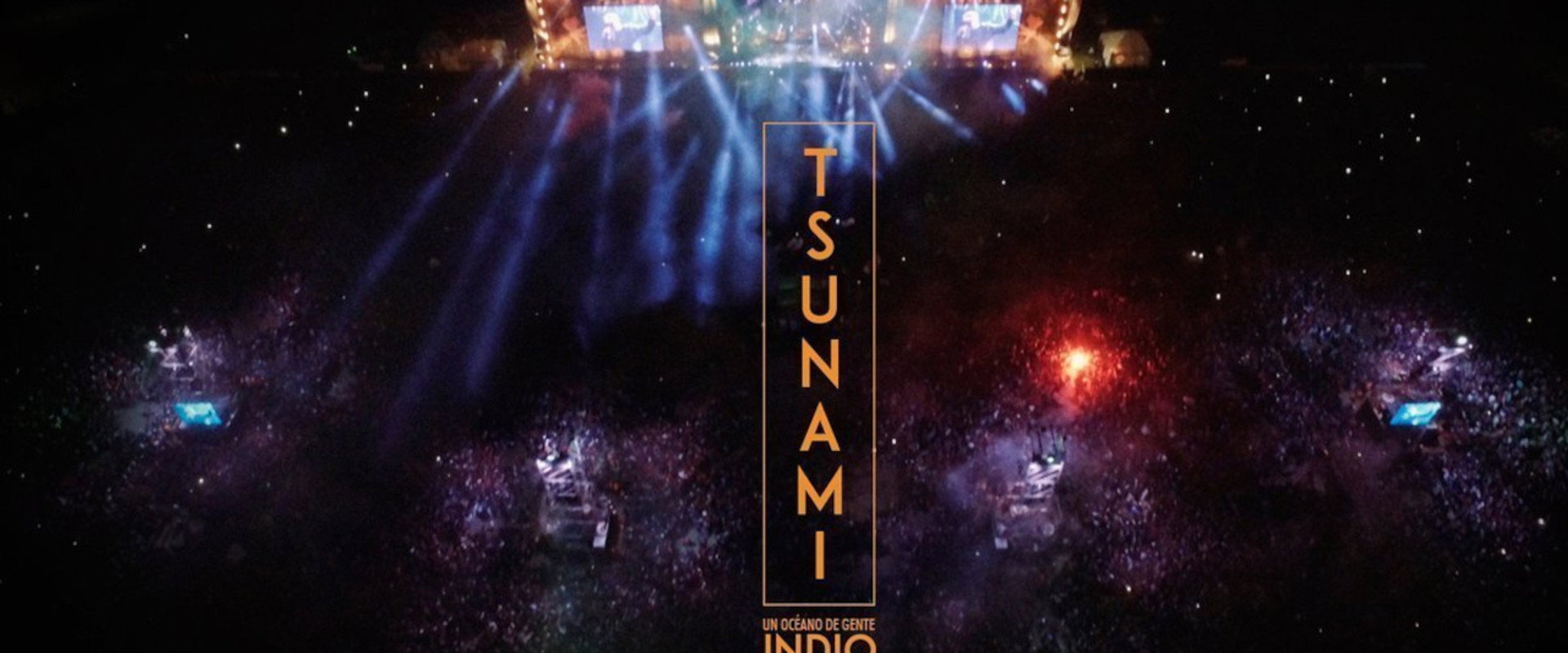 Tsunami, un océano de gente backdrop