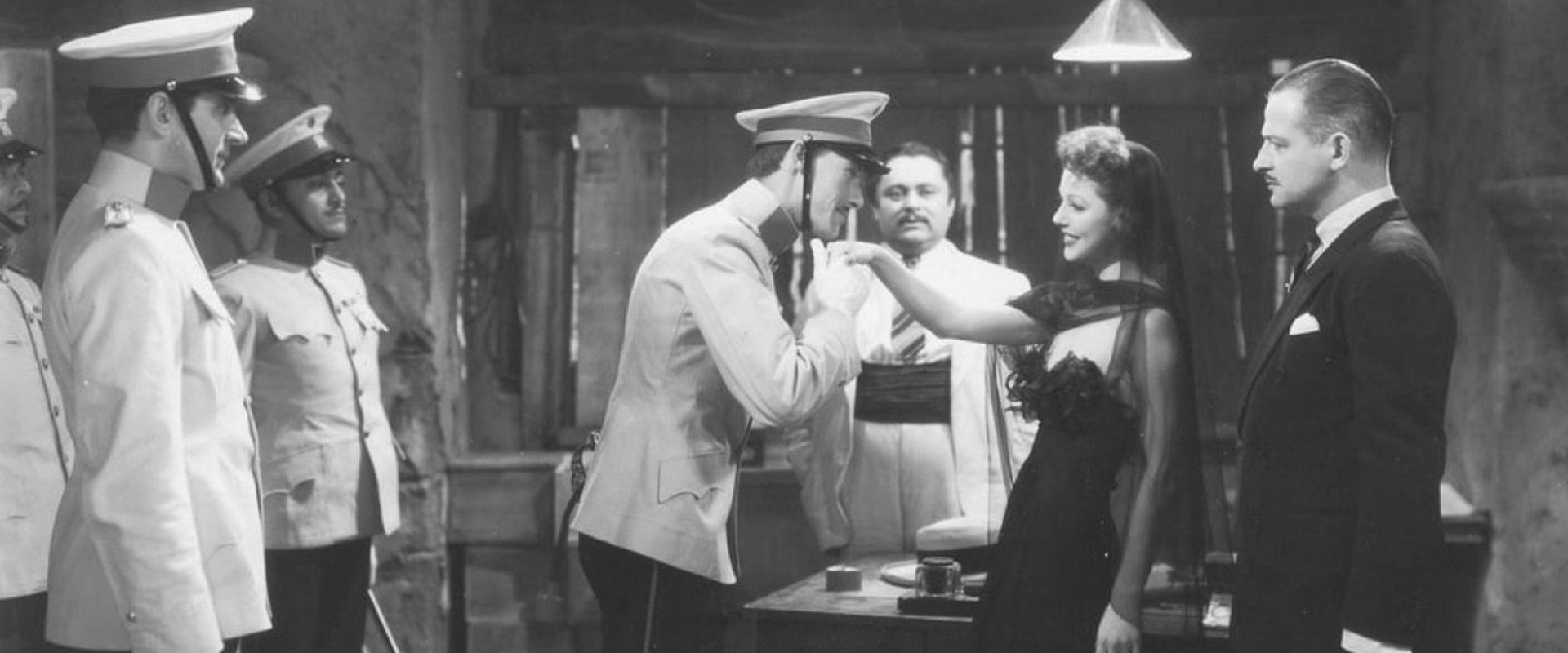 Four Men and a Prayer backdrop