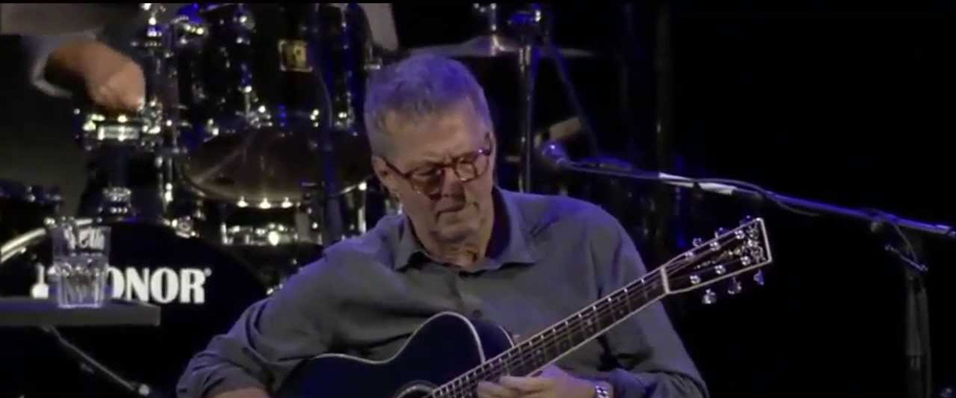 Eric Clapton - Live on Basel backdrop