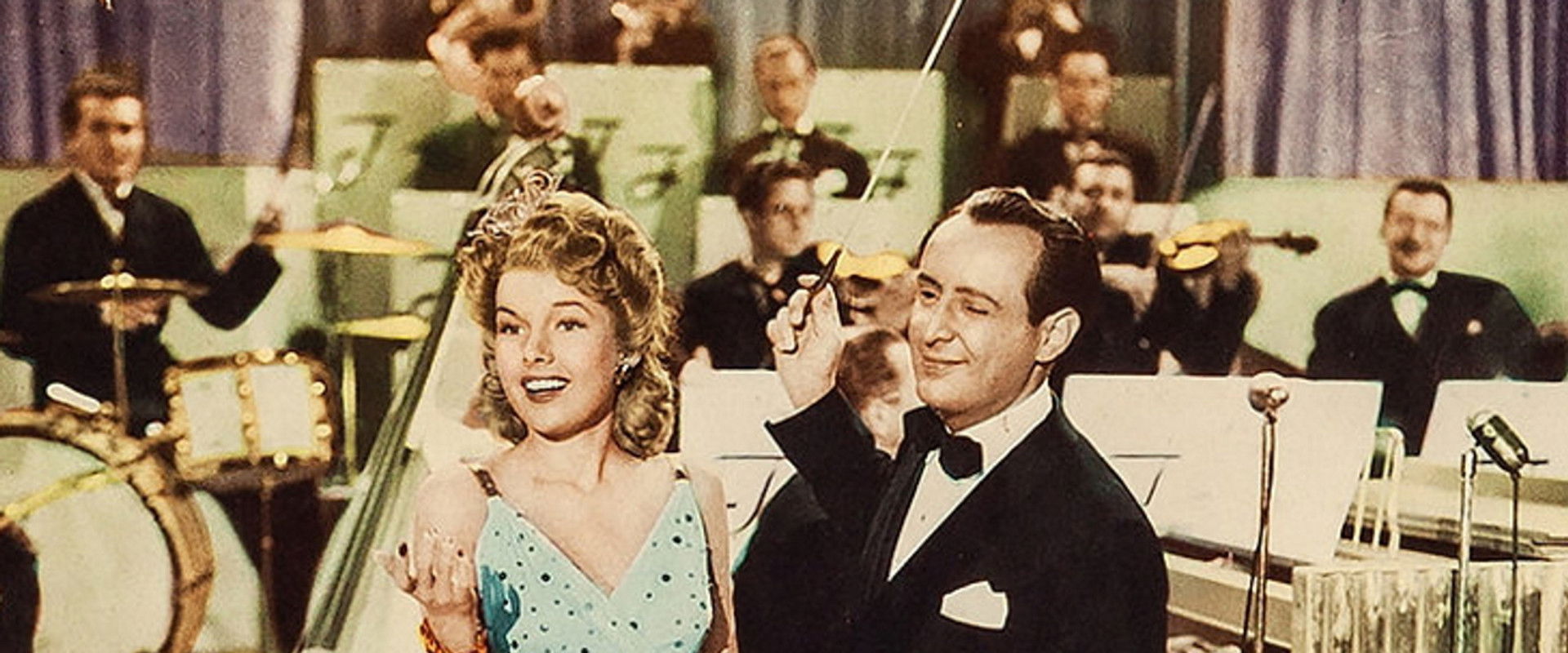 Rhythm Parade backdrop