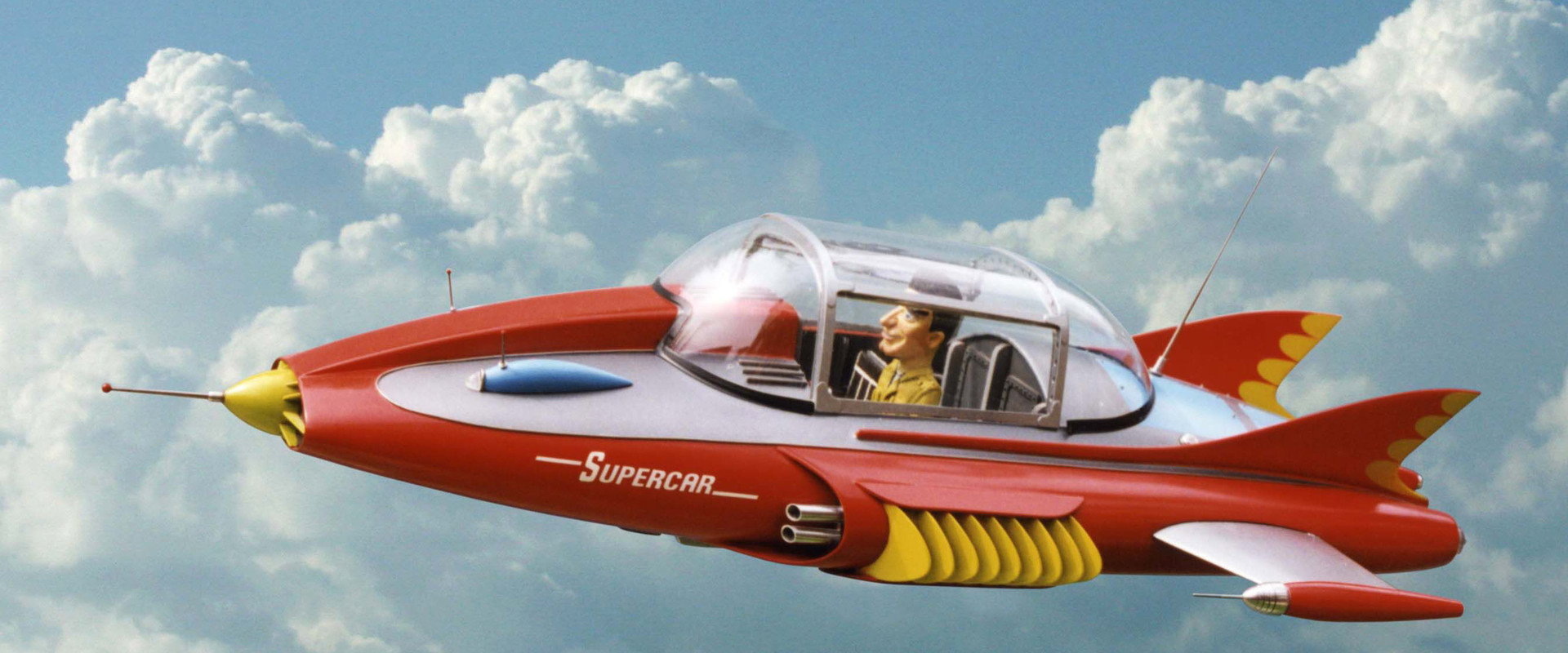 Filmed in Supermarionation backdrop