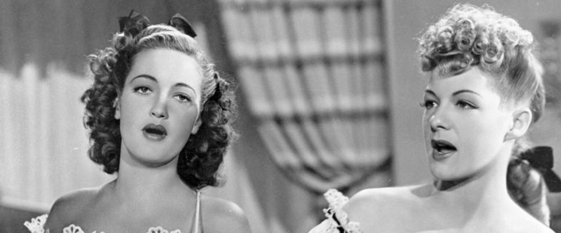 And the Angels Sing backdrop