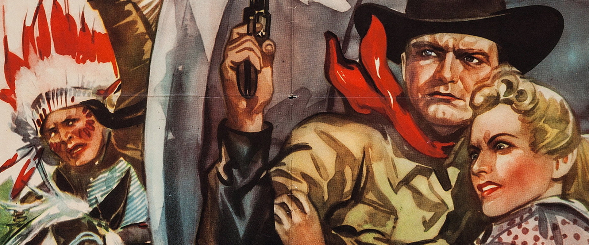 The Apache Kid backdrop