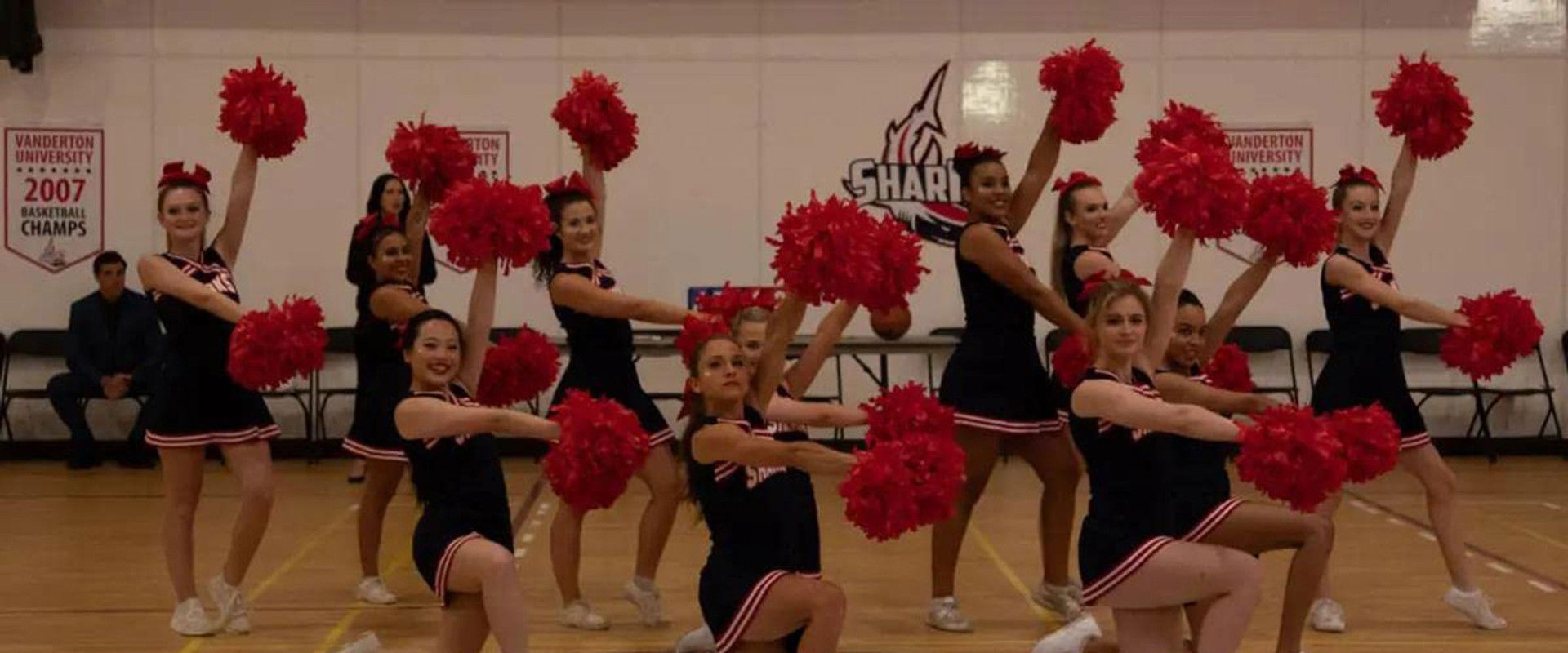 Webcam Cheerleaders backdrop