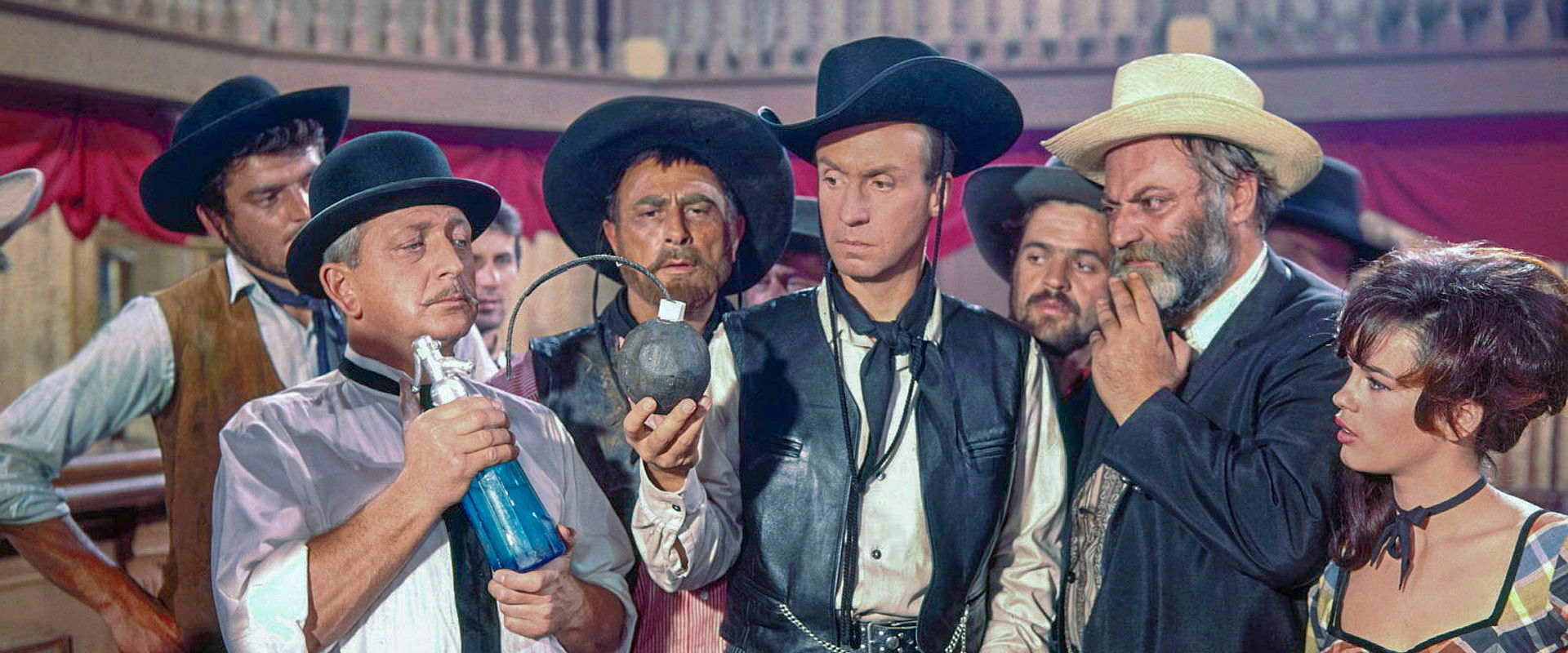 Count Bobby, the Terror of the Wild West backdrop