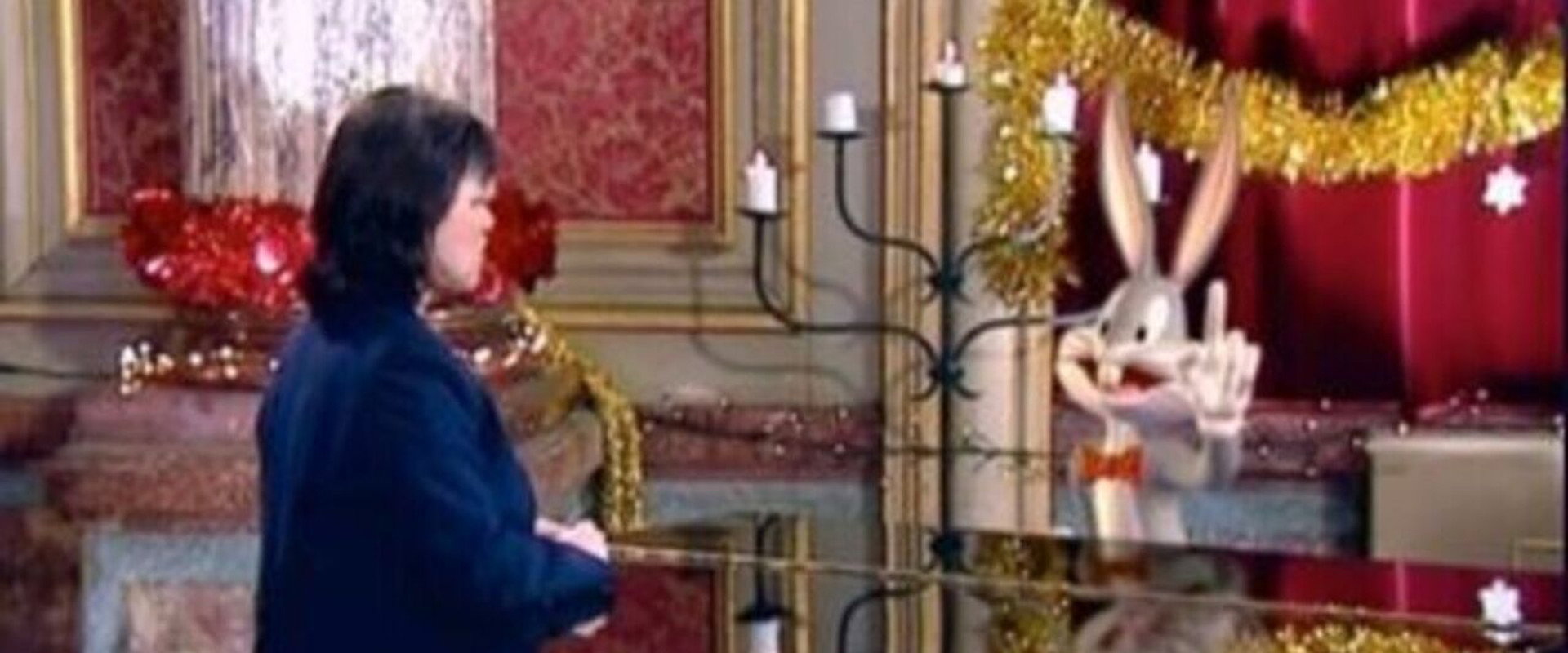 Christmas at Bunny's backdrop
