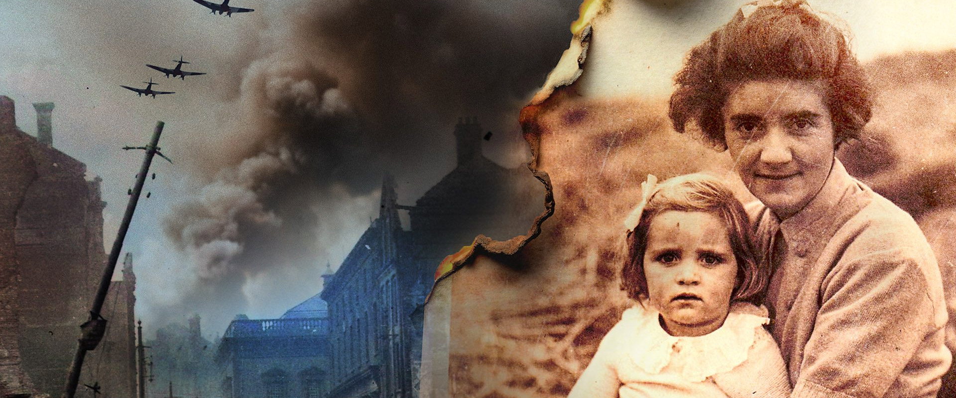 Letters from the Blitz backdrop