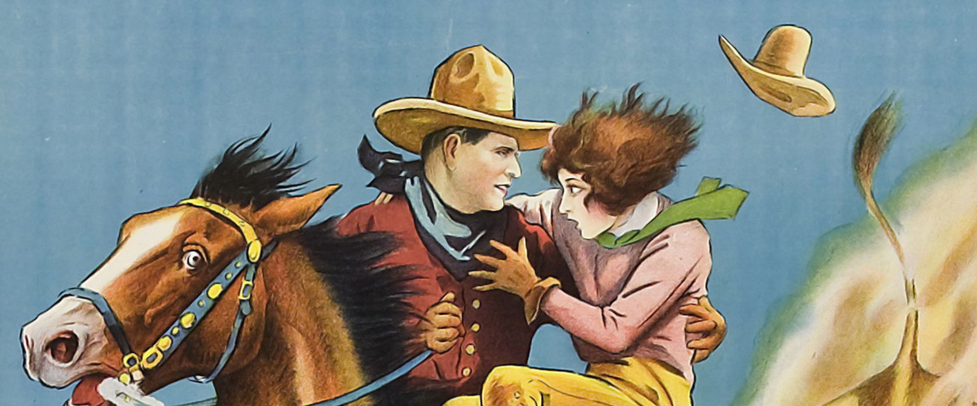 A Six Shootin' Romance backdrop