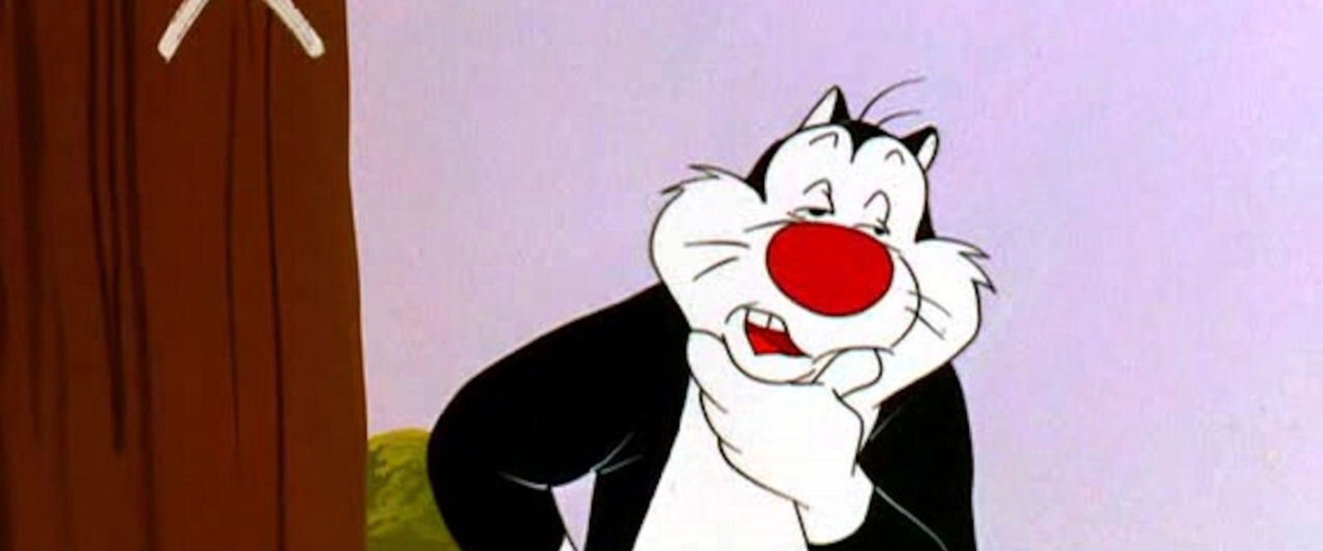 A Peck o' Trouble backdrop